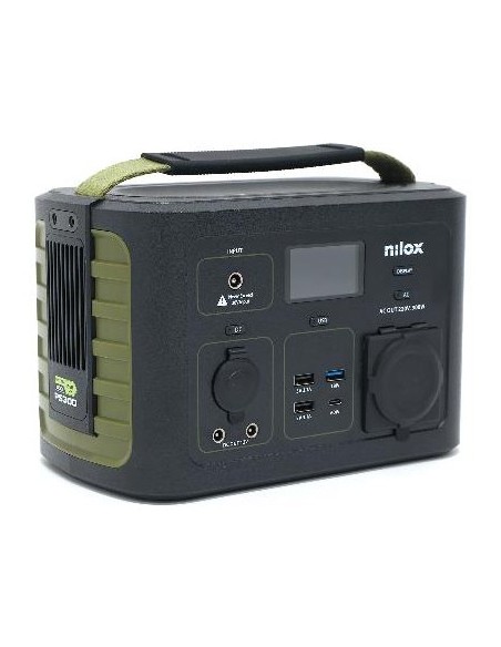Nilox NXPS300WV1 stazione di alimentazione portatile Lithium Nickel Manganese Cobalt Oxide (LiNMC) 78000 mAh 300 W 3,6 kg