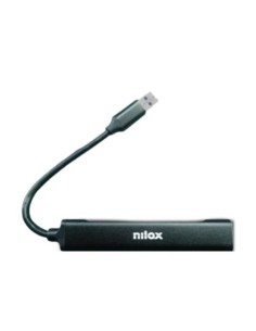 Nilox HUB USB 4 PORTE USB 1X3.0+3X2.0 0 Mbit s 2