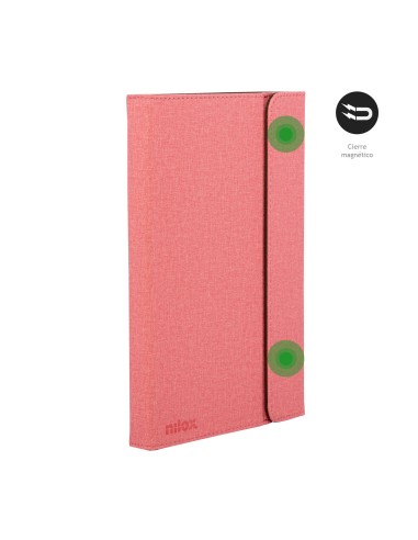 Nilox NXFB004 custodia per tablet 26,7 cm (10.5") Custodia a fondina Rosa