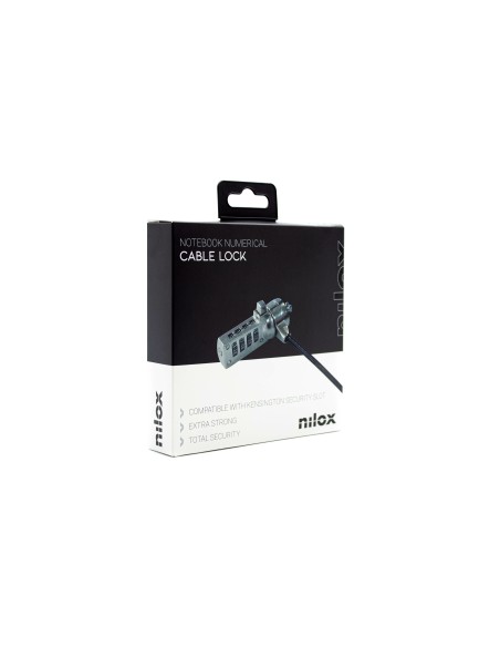 Nilox NXSC002 cavo di sicurezza Nero 1,8 m
