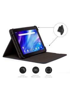 Nilox NXFB003 custodia per tablet 26,7 cm (10.5") Custodia a fondina Blu 2
