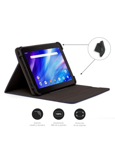 Nilox NXFB003 custodia per tablet 26,7 cm (10.5") Custodia a fondina Blu