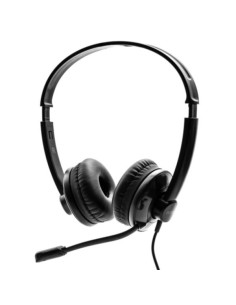 Nilox NXAU0000003 cuffia e auricolare Cuffie Cablato A Padiglione Ufficio USB tipo A Nero