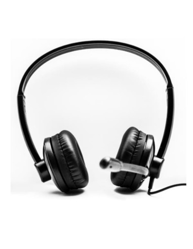 Nilox NXAU0000003 cuffia e auricolare Cuffie Cablato A Padiglione Ufficio USB tipo A Nero