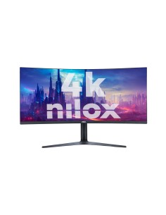 Nilox MONITOR 34" NXM344KD11 ULTRAWIDE 4K CURVO 144HZ 2HDMI 2DP 1MS MMDIA Monitor PC 86,4 cm (34") 3440 x 1440 Pixel UltraWide