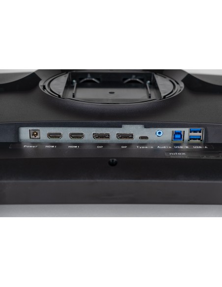 Nilox NXM49CRVDC Monitor PC 124,5 cm (49") 5120 x 1440 Pixel Dual QHD LED Nero