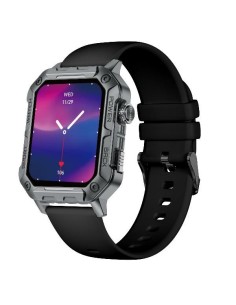 Nilox NXSWTRAILWATCH smartwatch e orologio sportivo 4,85 cm (1.91") Digitale 320 x 385 Pixel Touch screen Acciaio inox