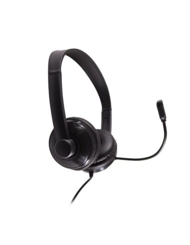 Nilox ACOUSTIC USB HEADPHONE Cuffie Cablato In-ear Nero, Grigio