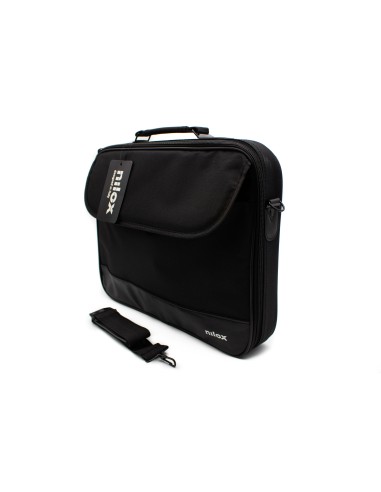 Nilox NOTEBAG 15.6P CON AGGANCIO TROLLEY 39,6 cm (15.6") Valigetta ventiquattrore Nero