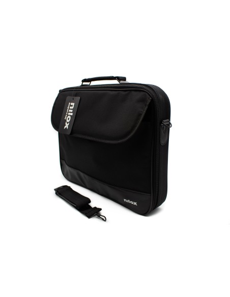 Nilox NOTEBAG 15.6P CON AGGANCIO TROLLEY 39,6 cm (15.6") Valigetta ventiquattrore Nero
