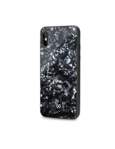 Celly Pearl custodia per cellulare 14,7 cm (5.8") Cover Nero