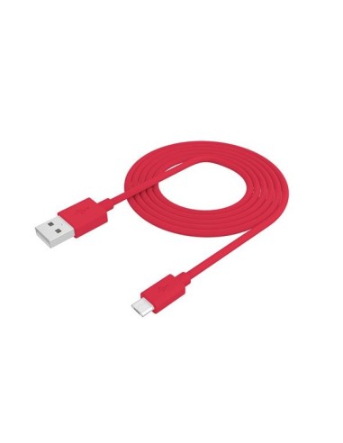 Celly PCUSBMICRORD cavo USB 1 m USB A Micro-USB B Rosso