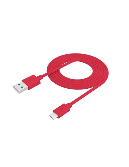 Celly PCUSBMICRORD cavo USB 1 m USB A Micro-USB B Rosso