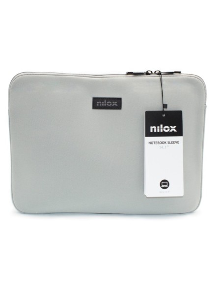 Nilox NXF1402 borsa per laptop 35,8 cm (14.1") Custodia a tasca Grigio
