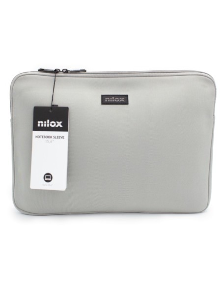 Nilox NXF1502 borsa per laptop 39,6 cm (15.6") Custodia a tasca Grigio