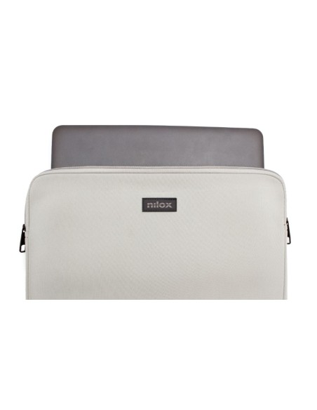 Nilox NXF1502 borsa per laptop 39,6 cm (15.6") Custodia a tasca Grigio