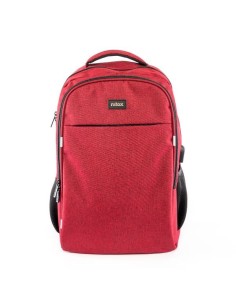 Nilox NXBK042 zaino Zaino casual Rosso Poliestere