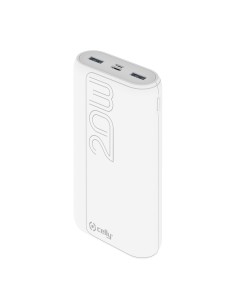Celly PBPD20000EVOWH batteria portatile 20000 mAh Bianco