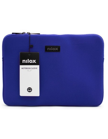 Nilox NXF1303 borsa per laptop 33,8 cm (13.3") Custodia a tasca Blu