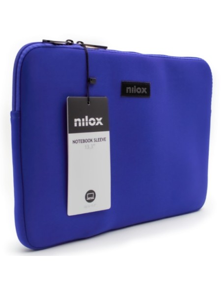 Nilox NXF1303 borsa per laptop 33,8 cm (13.3") Custodia a tasca Blu