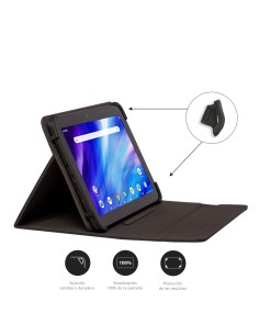 Nilox NXFB001 custodia per tablet 26,7 cm (10.5") Custodia a fondina Nero 2