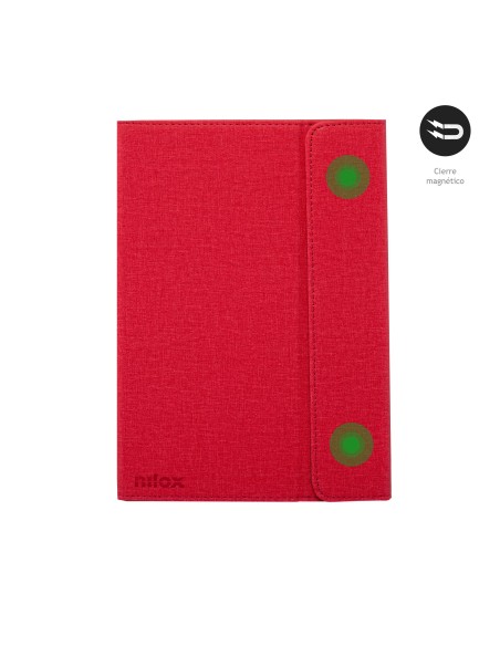 Nilox NXFB002 custodia per tablet 26,7 cm (10.5") Custodia a fondina Rosso