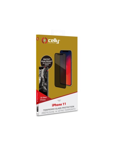 Celly Privacy 3D Glass Pellicola proteggischermo trasparente Apple 1 pz