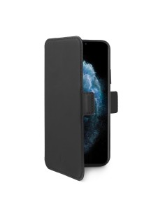 Celly PrestigeM custodia per cellulare 16,5 cm (6.5") Custodia a borsellino Nero