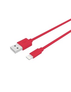 Celly PCUSBLIGHTRD cavo Lightning 1 m Rosso