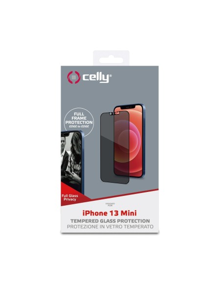 Celly PRIVACYF1006BK protezione per lo schermo e il retro dei telefoni cellulari Pellicola proteggischermo trasparente Apple 1 Celly PRIVACYF1006BK protezione per lo schermo e il retro dei telefoni cellulari Pellicola proteggischermo trasparente Apple 1
