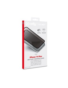 Celly PRIVACYF1026BK protezione per lo schermo e il retro dei telefoni cellulari Pellicola proteggischermo trasparente Apple 1 2