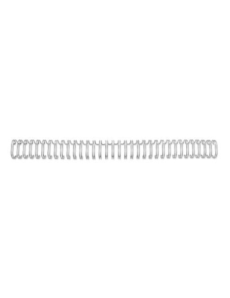 GBC Spirali metalliche WireBind argento 8 mm (100)