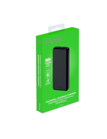 Celly PBE10000 Ioni di Litio 10000 mAh Nero