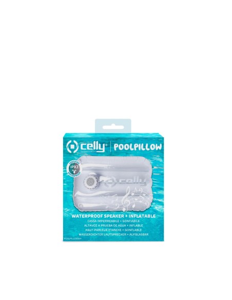 Celly Poolpillow Altoparlante portatile mono Bianco 3 W