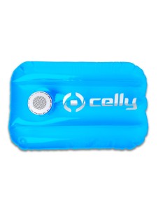 Celly Poolpillow Altoparlante portatile mono Blu, Bianco 3 W