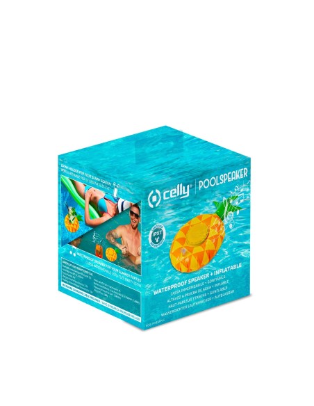 Celly Poolspeaker Altoparlante portatile mono Multicolore, Giallo 3 W