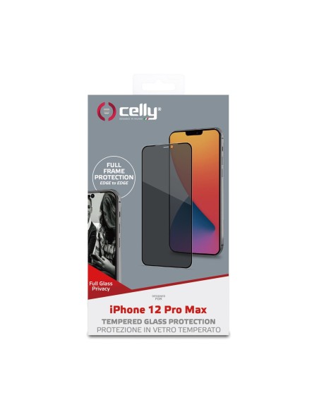 Celly Privacy Full Glass Pellicola proteggischermo trasparente Apple 1 pz