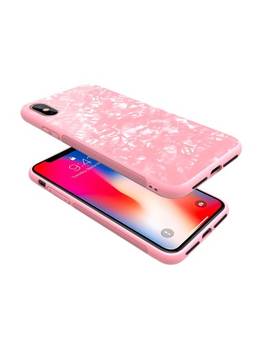 Celly Pearl custodia per cellulare 14,7 cm (5.8") Cover Rosa