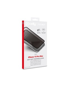 Celly PRIVACYF1027BK protezione per lo schermo e il retro dei telefoni cellulari Pellicola proteggischermo trasparente Apple 1