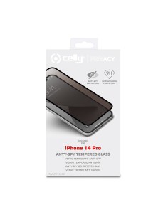 Celly PRIVACYF1025BK protezione per lo schermo e il retro dei telefoni cellulari Pellicola proteggischermo trasparente Apple 1 2