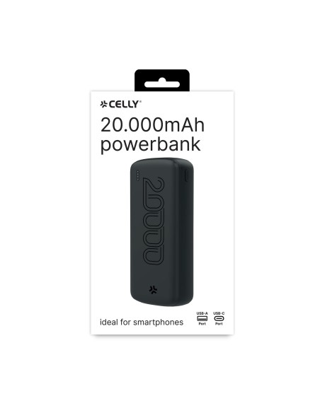 Celly PBE20000EVO - Power Bank 20.000mAh [PBE EVO]