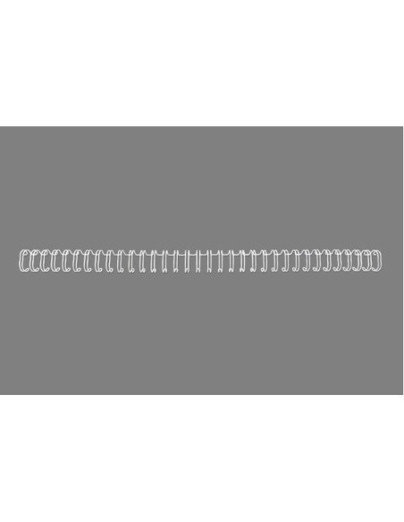 GBC 3 1 D.SO WIRE 12,5MM BIANCO