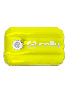 Celly Poolpillow Altoparlante portatile mono Bianco, Giallo 3 W
