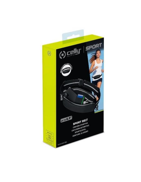 Celly RUNBSPORT marsupio Nylon Nero