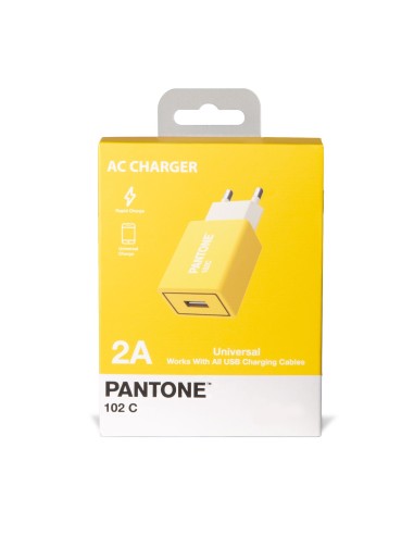 Celly PT-AC1USBY Caricabatterie per dispositivi mobili Universale Giallo AC Interno