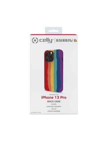 Celly RAINBOW iPhone 13 Pro custodia per cellulare 15,5 cm (6.1") Cover Multicolore