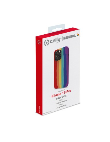 Celly RAINBOW iPhone 13 Pro custodia per cellulare 15,5 cm (6.1") Cover Multicolore