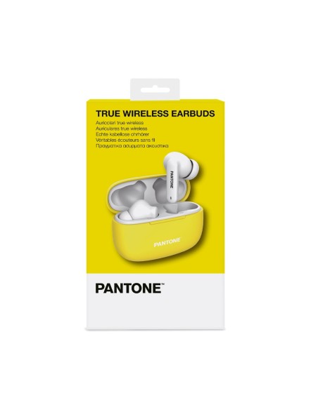 Celly PT-TWS008Y cuffia e auricolare True Wireless Stereo (TWS) In-ear Musica e Chiamate Bluetooth Giallo