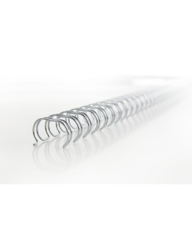 GBC Spirali metalliche WireBind argento 11 mm (100)