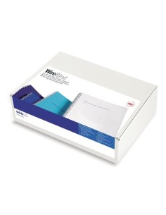 GBC Spirali metalliche WireBind argento 14 mm (100) 2